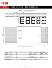 Load image into Gallery viewer, BBC Forced Air Conveyor Dryer