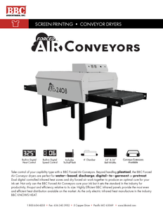 BBC Forced Air Conveyor Dryer
